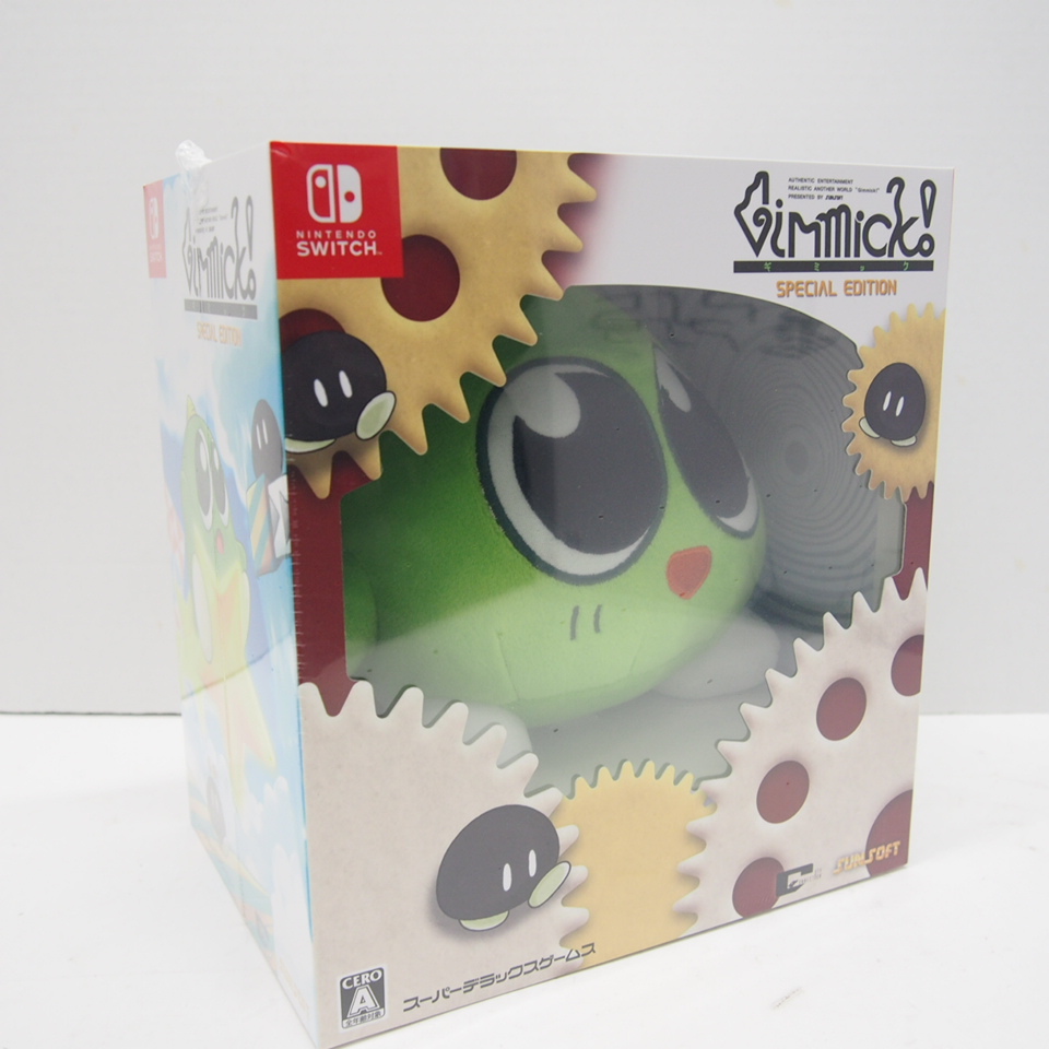 未開封 Nintendo Switch Gimmick！ Special Edition Collector's Box JAN4570101050182 ゲームソフト ∴WE1154