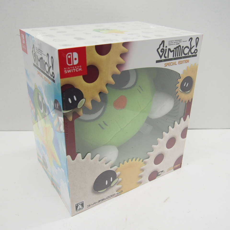 未開封 Nintendo Switch Gimmick！ Special Edition Collector's Box JAN4570101050182 ゲームソフト ∴WE1162