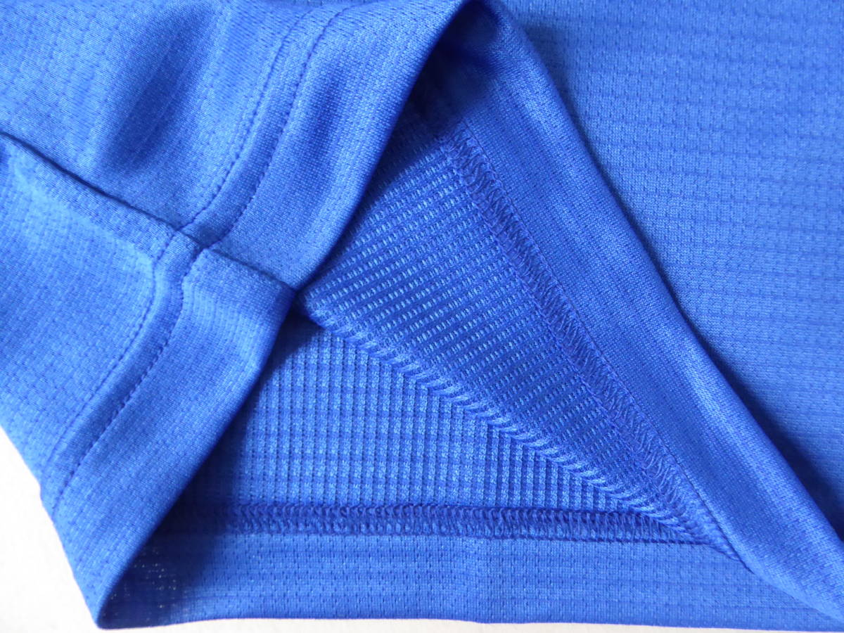 MIZUNO Mizuno . пот скорость . dry с высоким воротником рубашка с длинным рукавом 2XL синий 
