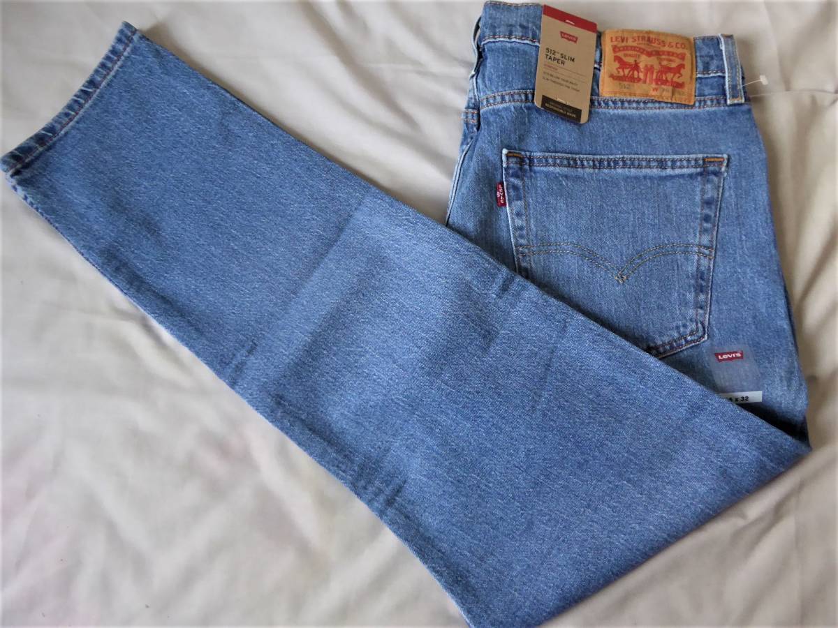 LEVI'S リーバイス 512 スリム テーパード ストレッチ ジーンズ　Ｗ36-L32　92cm　②_画像4