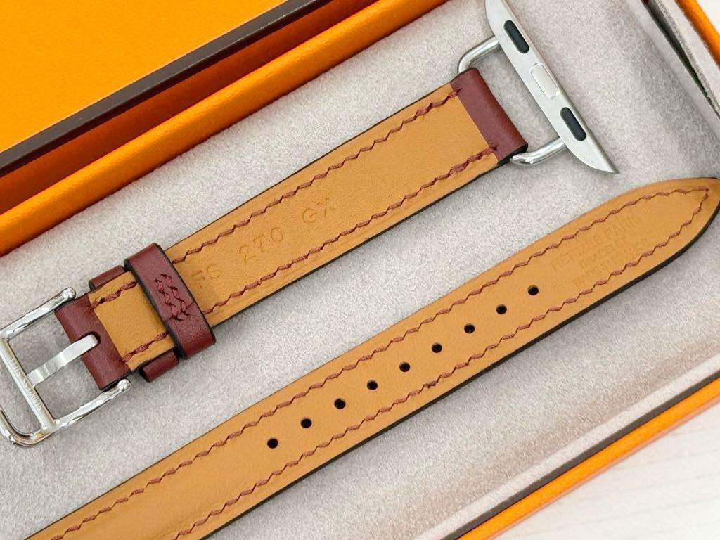 ☆希少 美品 即決 ルージュH アトラージュ Apple watch HERMES エルメス ドゥブルトゥール 41mm 40mm アップルウォッチ 507_画像5