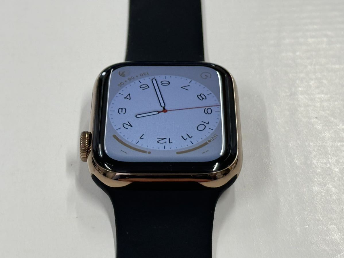 即決 美品 Apple watch Series5 44mm ゴールドステンレス GPS+ 即決 美品 Apple watch Series5 44mm ゴールドステンレス GPS+