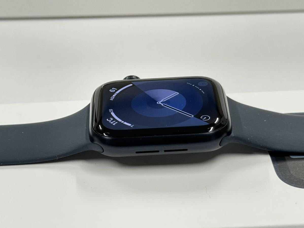 ☆即決 超美品 バッテリー100% Apple Watch SE2 44mm ミッドナイトアルミニウム アップルウォッチ GPSモデル 525_画像6