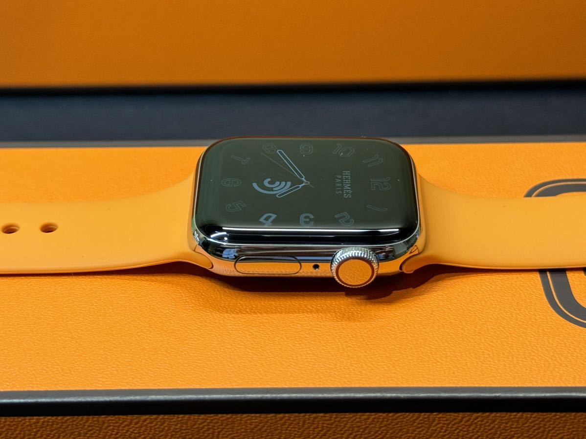 即決 美品 Apple watch エルメス シリーズ5 アップルウォッチ HERMES