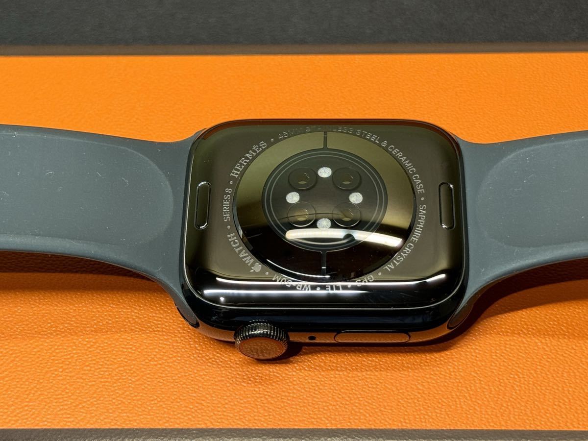 即決 美品 バッテリー100% Apple Watch series8 HERMES 45mm 即決 美品 バッテリー100% Apple Watch series8 HERMES 45mm