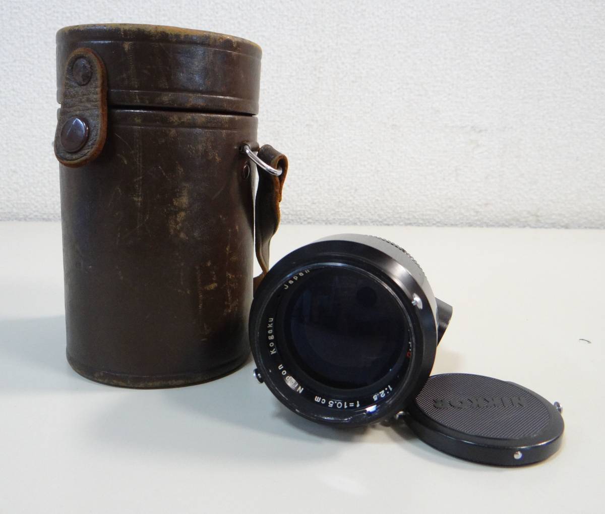 Va7940 Nikkor-P.C 1:2.5 f=10.5cm Nippon Kogaku 「未確認、ジャンク品」_画像1