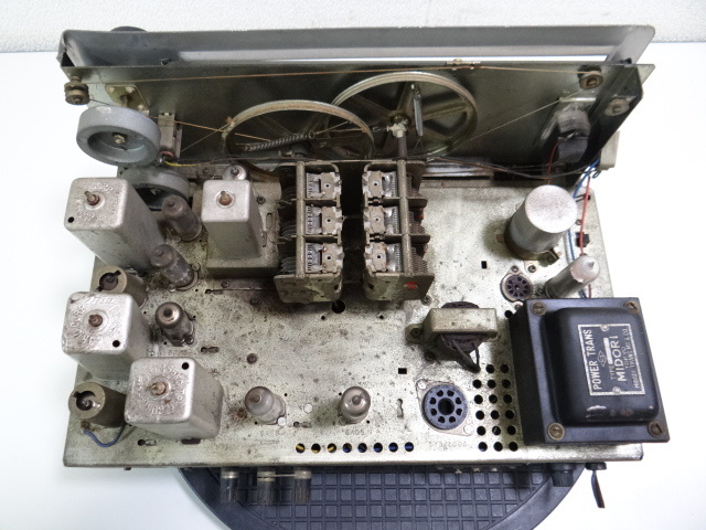 T13062 TRIO 9R-59 トリオ 真空管式 通信型受信機 動作未確認 ジャンク_画像2