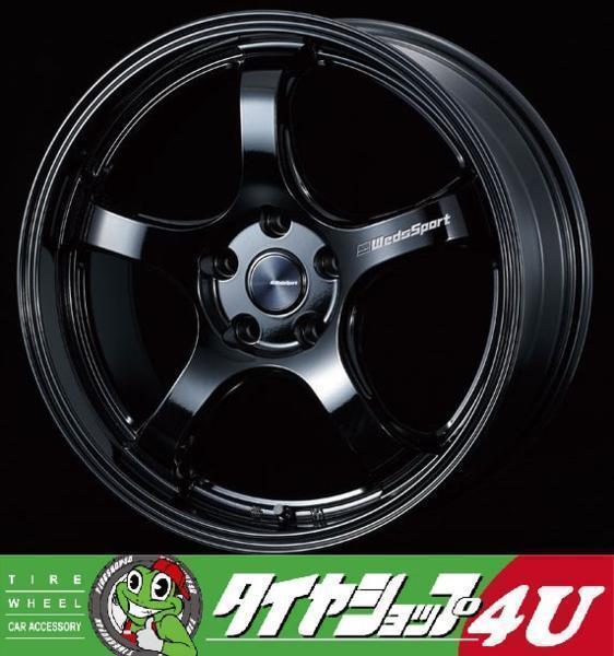 Weds Sport RN-05M RN05M 18インチ18x8.5J 5/100 +45 GB グロスブラック 新品ホイール1本価格 送料無料_画像1