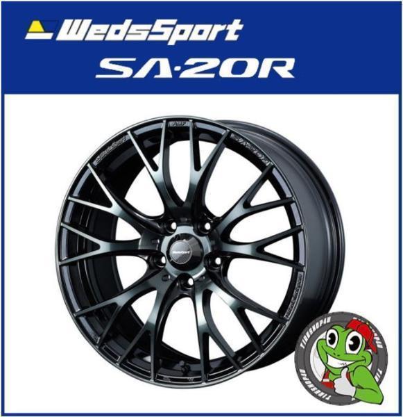 Weds Sport SA-20R SA20R 16インチ 16x6.5J 4/100 +50 WBC ウォースブラッククリアー 新品ホイール1本価格 送料無料_画像1