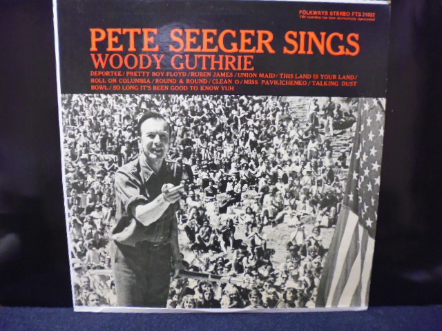 PETE SEEGER SINGS WOODY GUTHRIE FTS 31002　輸入盤_画像1