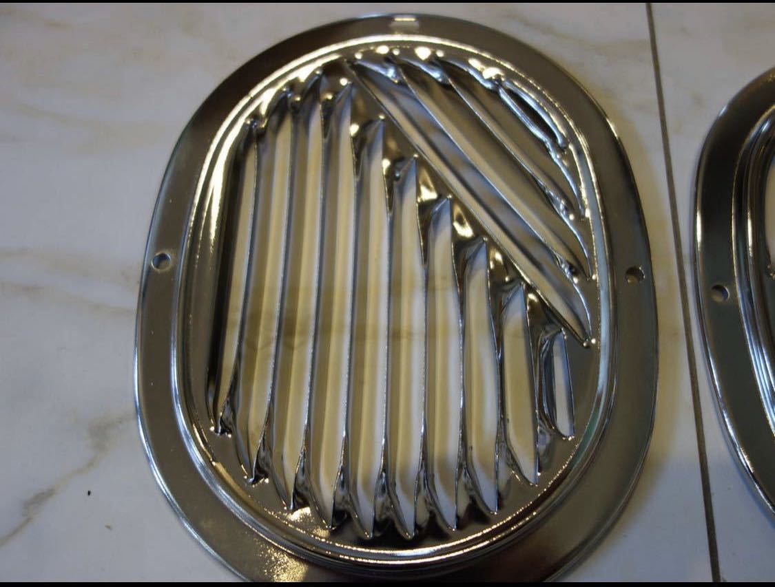 1959 year ~1963 year Chevrolet Impala chrome kick panel grill left right set new goods. hydro, Lowrider 