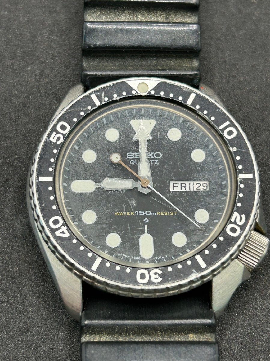 【F570】SEIKO　セイコー　クォーツ　7548-7000　時計　中古品　不動　保管品_画像2