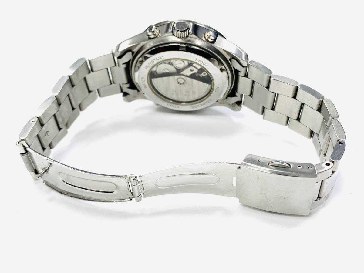 Furbo design フルボ デザイン F5007 腕時計 メンズ 自動巻き 裏スケルトン 稼働品_画像4