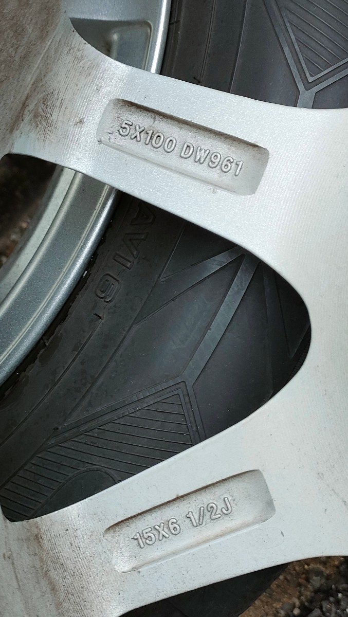 GOODYEAR　グッドイヤー　ICENAVI 6　アイスナビ　トヨタ純正平座ナット用　スタッドレスタイヤ　ホイールセット　プリウス　195/65R15_画像10