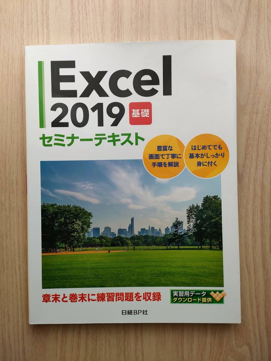 Excel 2019 * base * seminar text Nikkei BP
