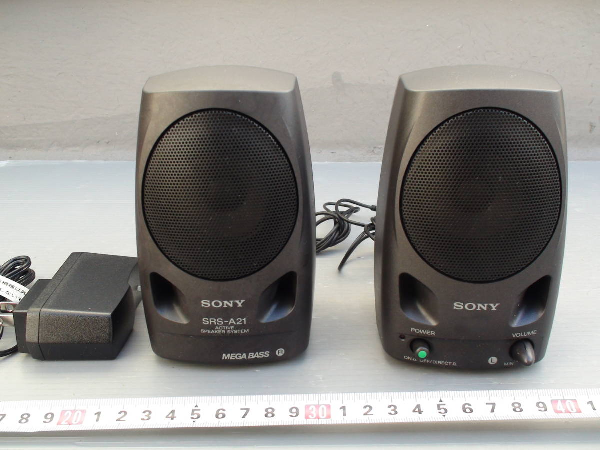 * excellent operation goods *SONY* active speakers system *SRS-A21* switch OFF hour also amplifier none. speaker unit as .. therefore convenience. *