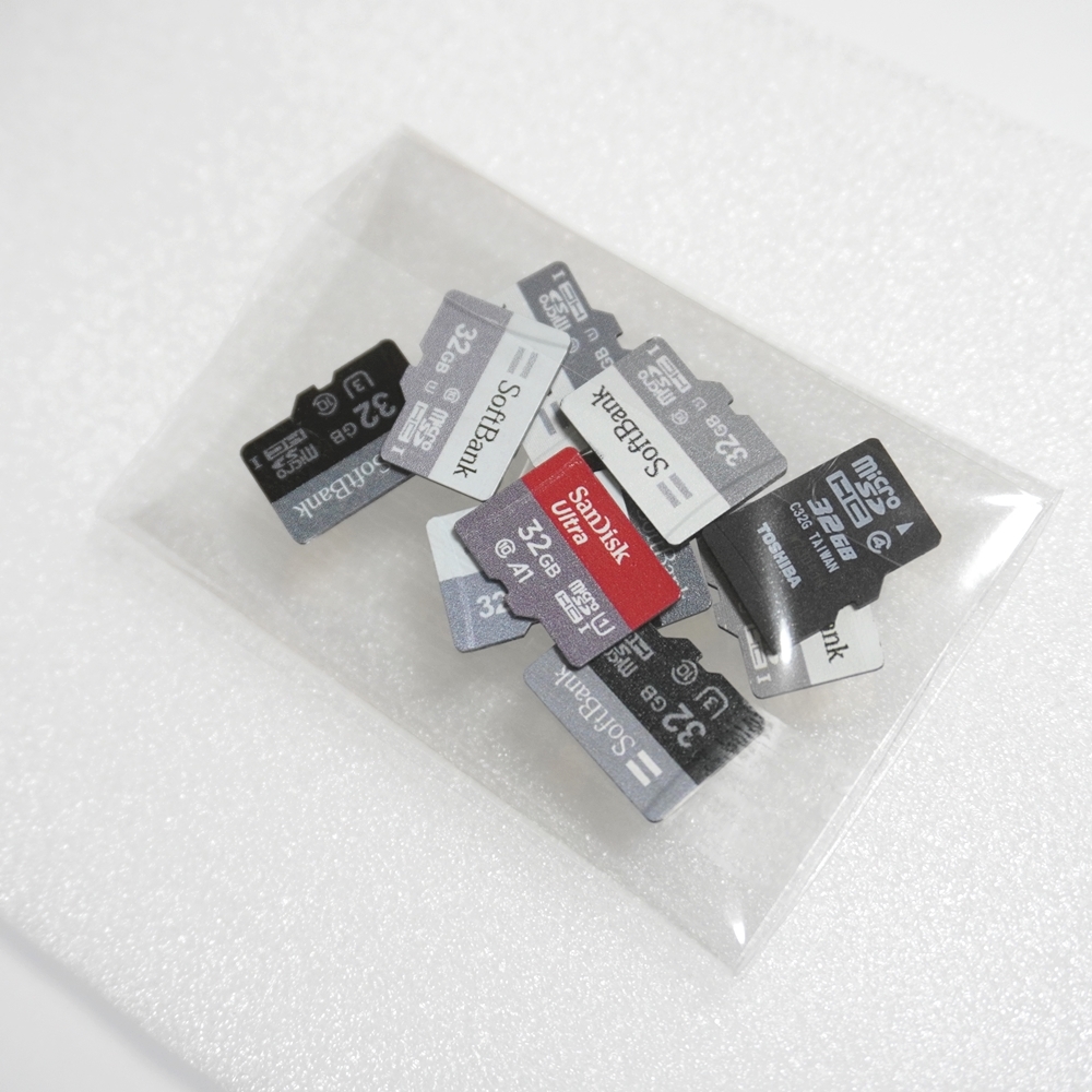 ■ microSDHC 32GB ■ まとめて 10枚セット / 動作品 フォーマット済 ジャンク 扱い microsd SanDisk SoftBank 他 S12074_画像3