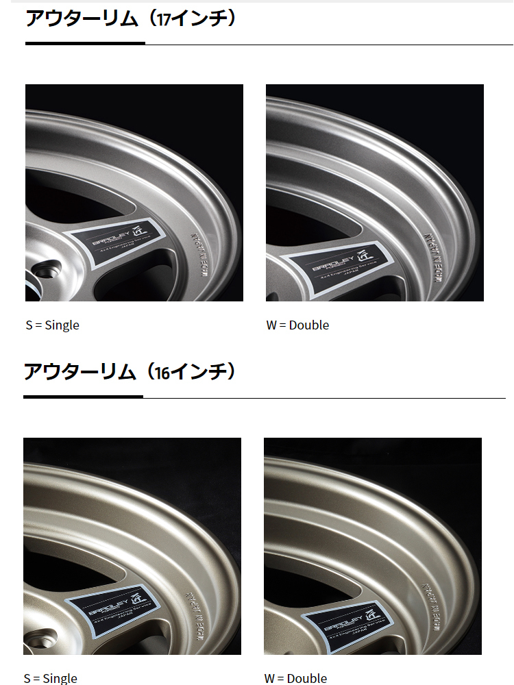 送料無料 フォーバイフォー エンジニアリング BRADLEY FORGED 匠 8J-17 +20 6H-139.7 (17インチ) 6H139.7 8J+20【2本セット 新品】_画像2