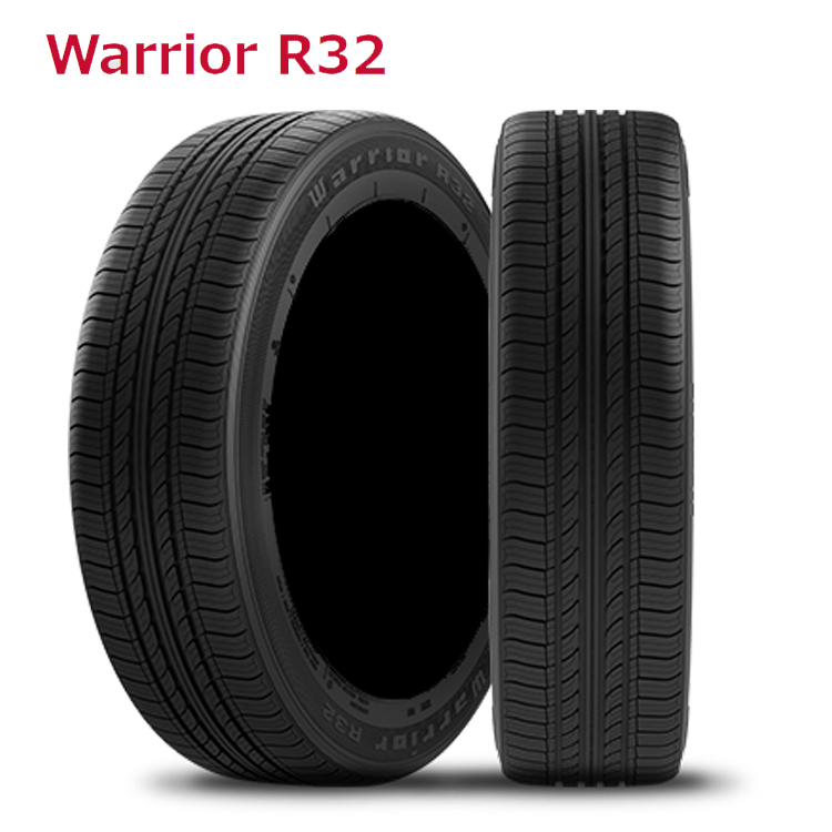 送料無料 ウォーリア サマータイヤ Warrior R32 205/45R17 88W XL 【2本セット 新品】_画像1