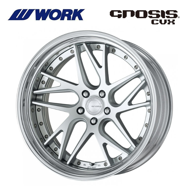 送料無料 ワーク GNOSIS CVX STEP RIM ディープコンケイブ STANDARD Hdisk 10.5J-21 +32~-57 5H-112 【4本セット 新品】