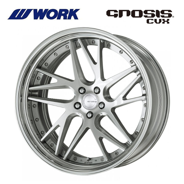 送料無料 ワーク GNOSIS CVX STEP RIM ディープコンケイブ DEEP RIM Wdisk 11J-20 +59~-45 5H-120 【2本セット 新品】
