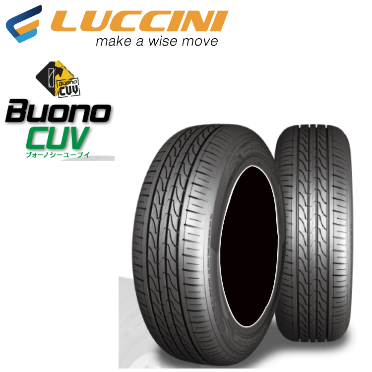 送料無料 ルッチーニ 夏 サマータイヤ LUCCINI Buono CUV ヴォーノCUV 225/60R18 104V XL 【4本セット 新品】_画像1