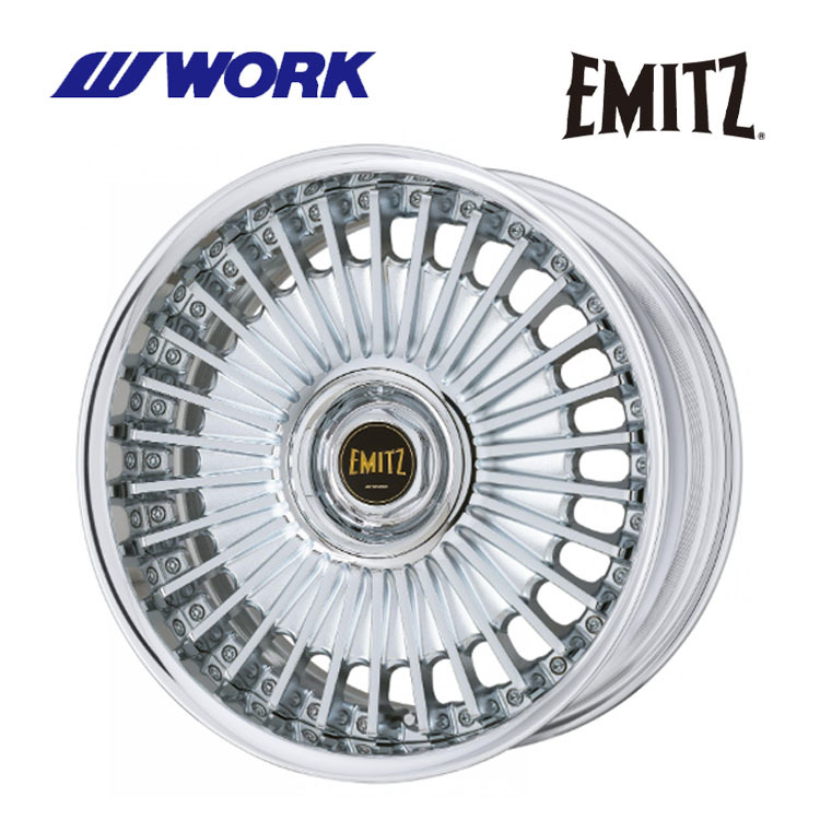 送料無料 ワーク EMITZ DEEP RIM Odisk 11.5J-20 +85~-19 5H-114.3 (20インチ) 5H114.3 11.5J+85~-19【2本セット 新品】