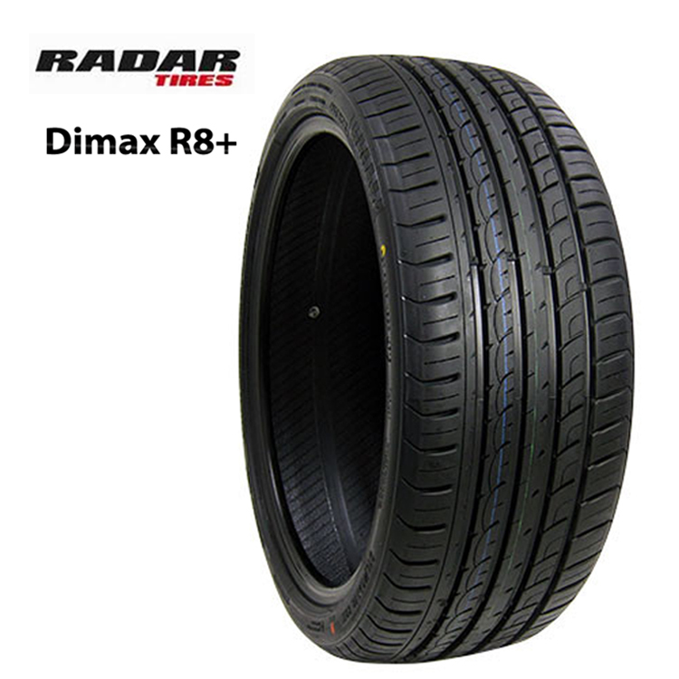 送料無料 レーダー サマータイヤ RADAR Dimax R8+ ディーマックス R8+ 225/45R18 95Y XL 【1本単品 新品】_画像1
