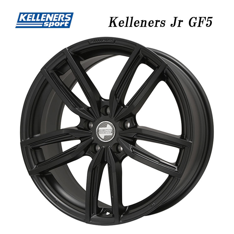 送料無料 ケレナーズ Kelleners Jr GF5 5.5J-15 +46 5H-112 (15インチ) 5H112 5.5J+46【2本セット 新品】_画像1