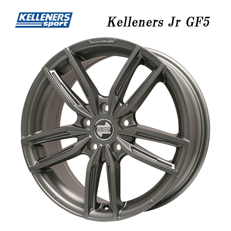 送料無料 ケレナーズ Kelleners Jr GF5 8J-19 +30 5H-112 (19インチ) 5H112 8J+30【4本セット 新品】