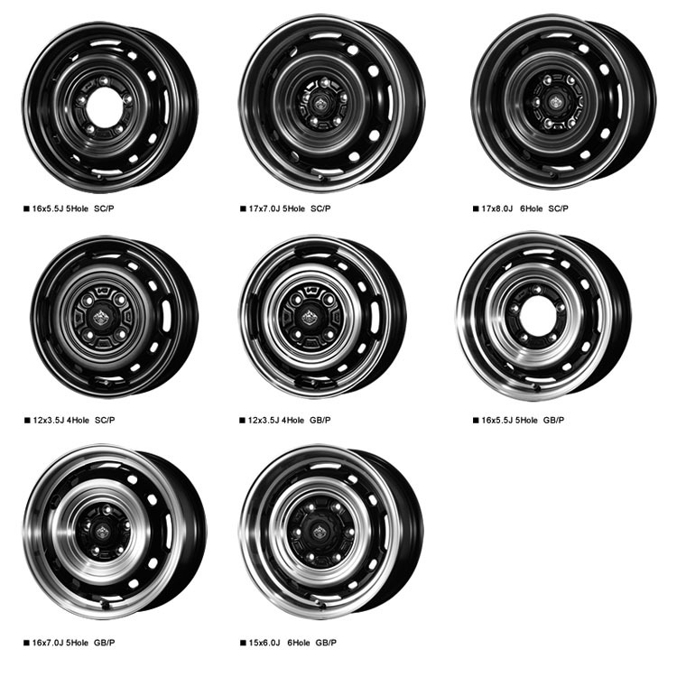 送料無料 トピー LANDFOOT XFG 5J-14 +45 4H-114.3 (14インチ) 4H114.3 5J+45【2本セット 新品】_画像2