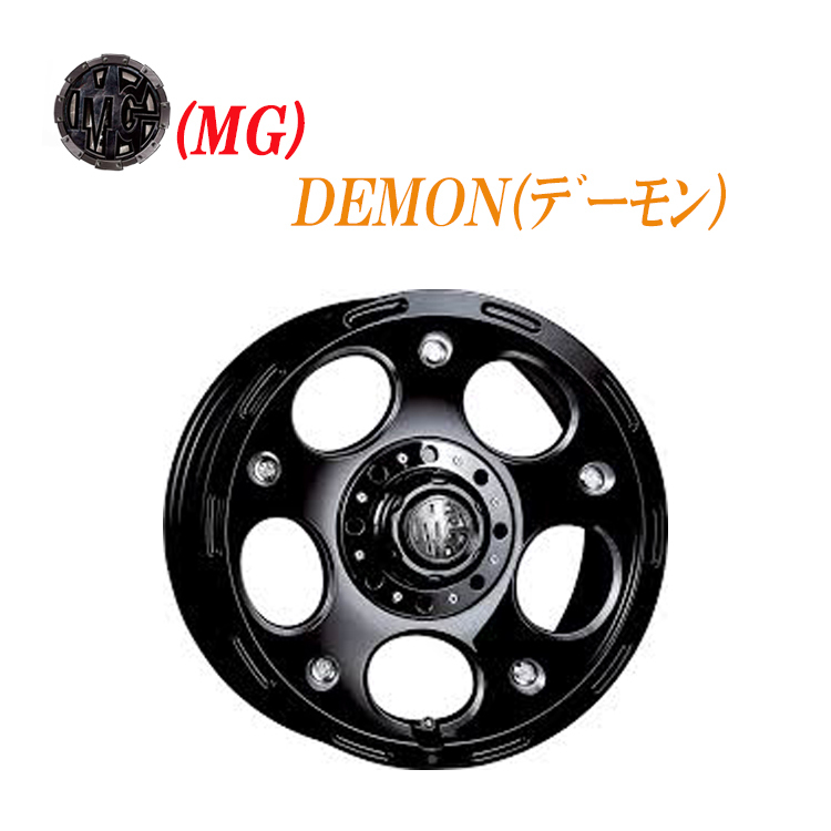 送料無料 クリムソン MG DEMON 7J-16 +38 6H-139.7 (16インチ) 6H139.7 7J+38【4本セット 新品】_画像1