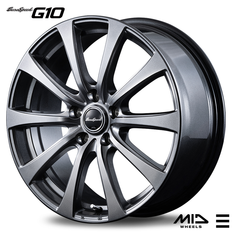 送料無料 マルカサービス Euro speed G10 6J-15 +52 5H-114 (15インチ) 5H114 6J+52【1本単品 新品】