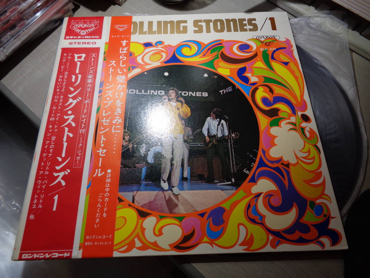 ザ・ローリング・ストーンズ「ローリング・ストーンズ/1」(1969 JAPAN/LONDON:SLC 231 NM LP with Obi/JAPAN ONLY/THE ROLLING STONES 1_画像1