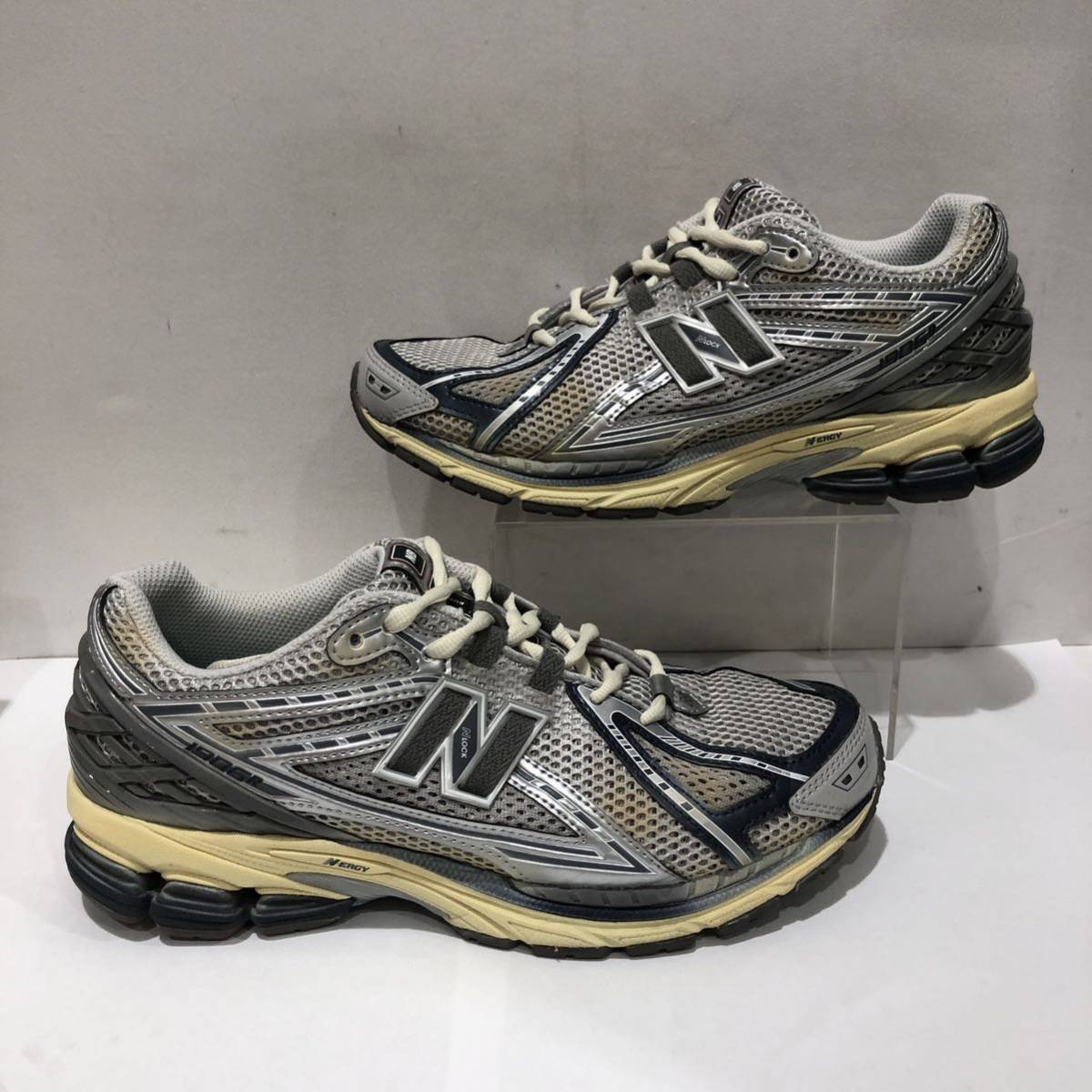 【newbalance】ニューバランス thisisneverthat × New Balance 1906R Gray/Metallic Silver m1906rti メンズ 27.5cm シルバー ts202405_画像6