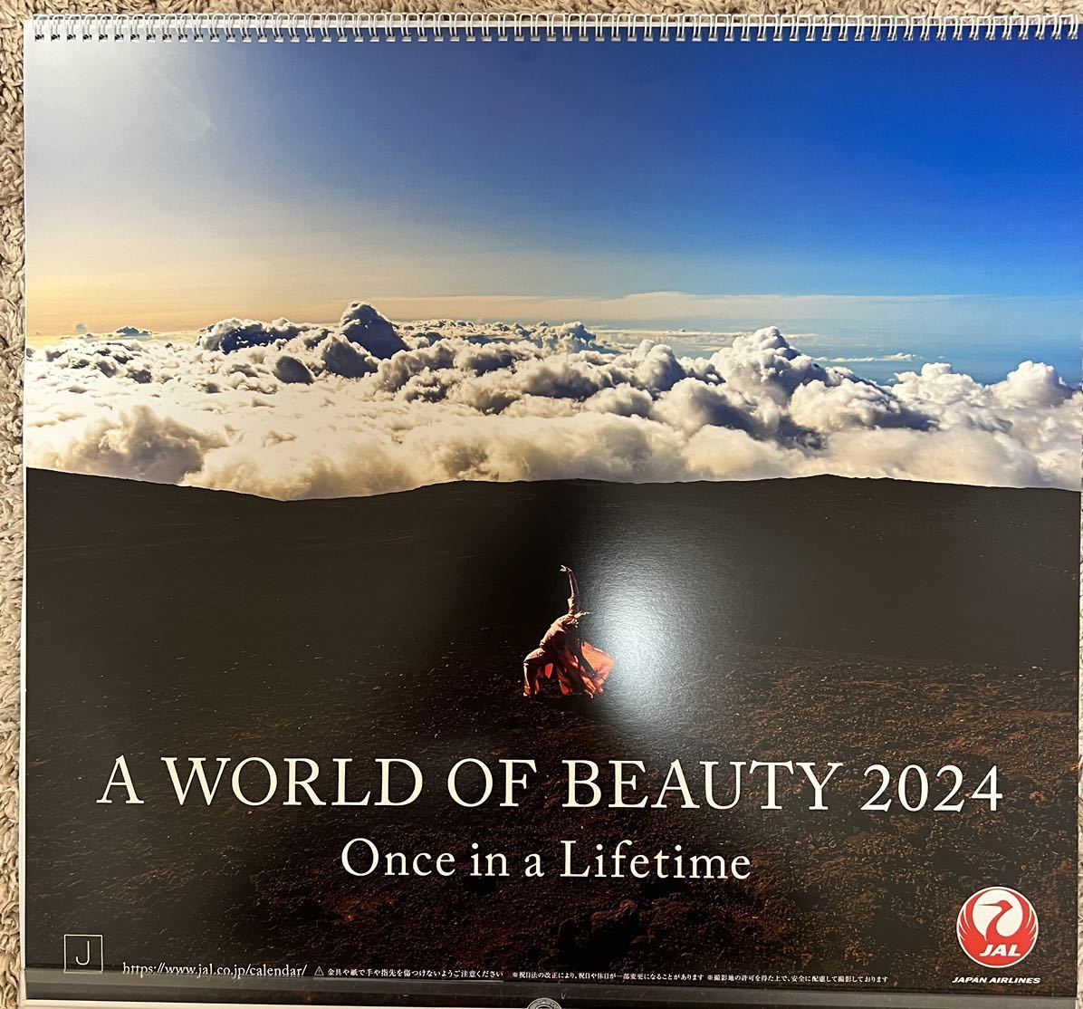 JAL One World of Beauty 2024年カレンダー_画像1