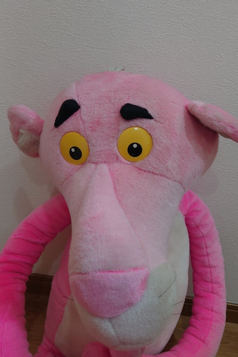  мягкая игрушка Pink Panther очень большой загрязнения есть выцветание есть 
