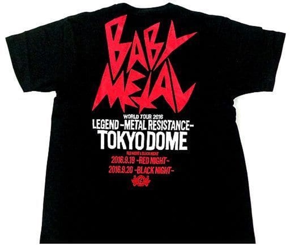 TY29/BABYMETAL TOKYO DOME MEMORIAL R×C& BAPTISM XX TEE KIDS Tシャツ・2種類　サイズ１２０_画像4