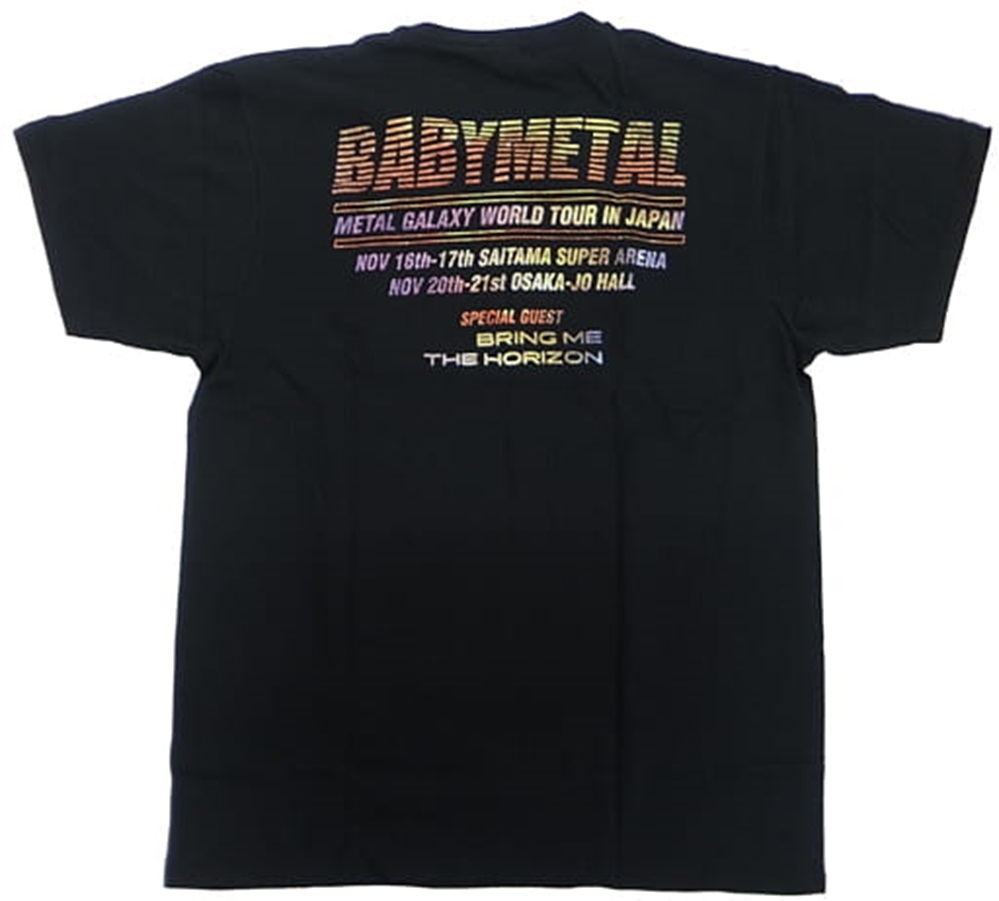 ER13/ baby metal BABYMETAL TRANCE FOX TEE T-shirt M size [BABYMETAL METAL GALAXY WORLD TOUR IN JAPAN]