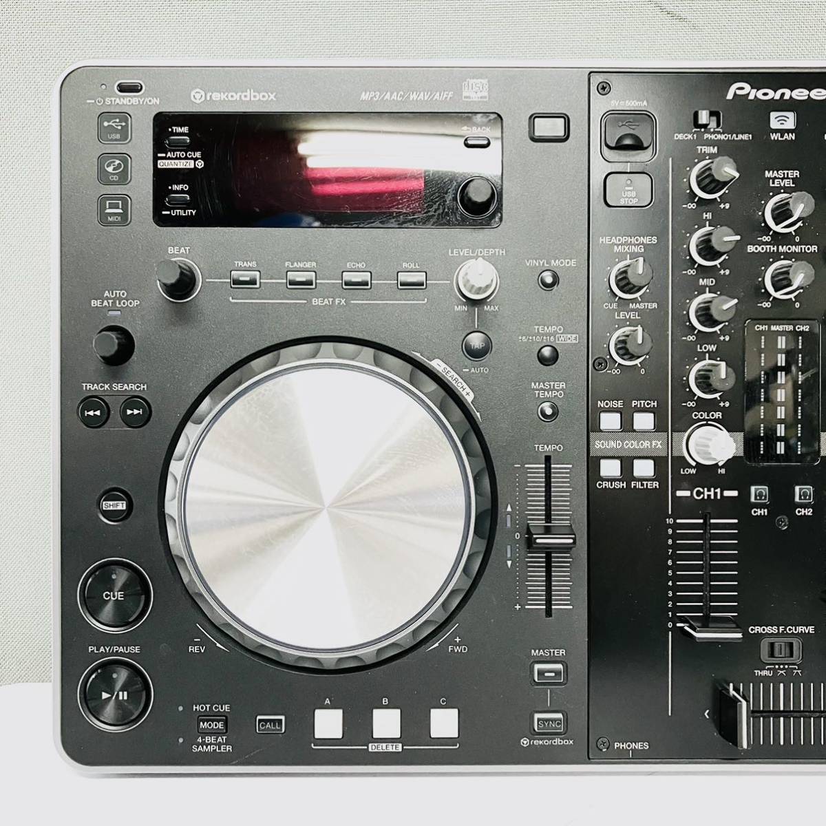 【1円スタート！簡易動作確認済み！】Pioneer パイオニア ワイヤレスDJシステム XDJ-R1 2015年製 ハードケース付き / SI5021-160_画像4