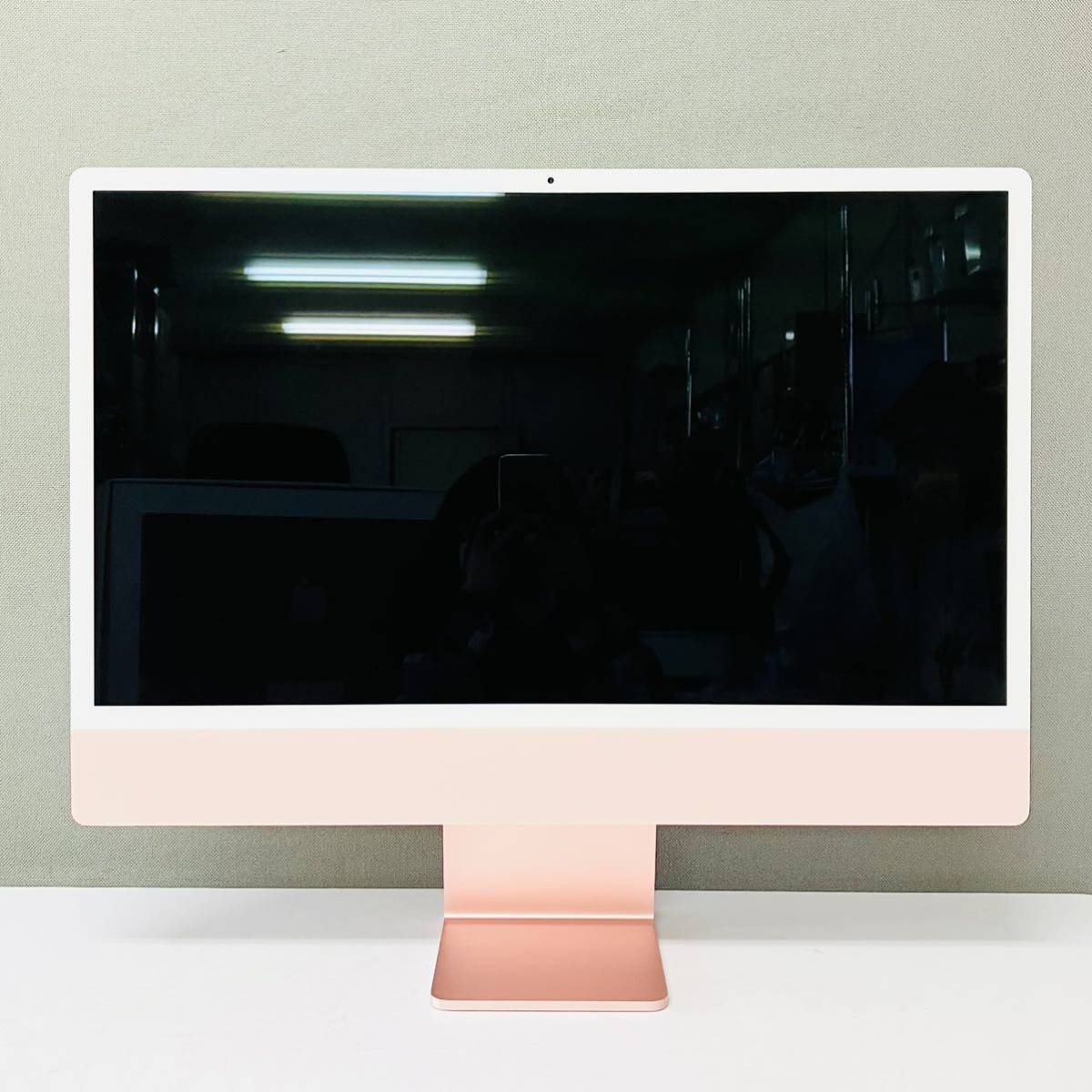 【アイマック！動作・初期化OK】Apple iMac Pink / 24inch / A2438 / MGPM3J/A / 8C CPU / 8G GPU / 8GB / 256GB / M1 / 2021 / KK375-140_画像2