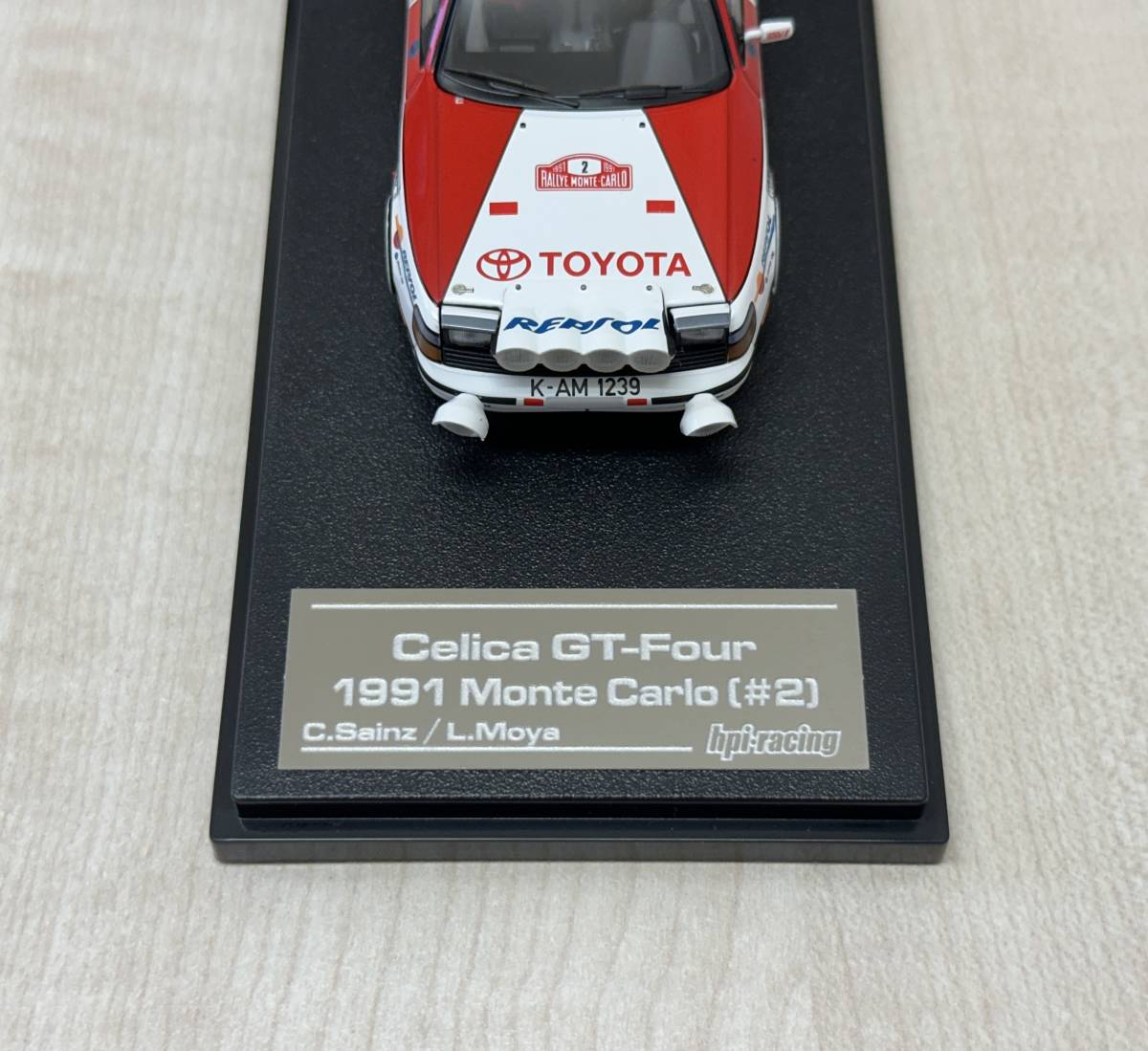 お買得！】 モンテカルロ ラリー WRC 1991 GT-Four セリカ TOYOTA