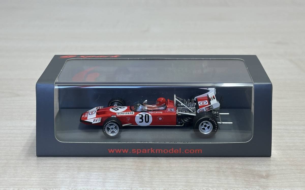 新品未開封 1/43 Spark スパーク Surtees サーティース TS7 1971年 オランダGP #30 Gijs van Lennep ジィズ ヴァン レネップ S5402