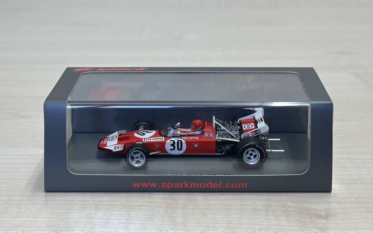 新品未開封 1/43 Spark スパーク Surtees サーティース TS7 1971年 オランダGP #30 Gijs van Lennep ジィズ ヴァン レネップ S5402_画像1