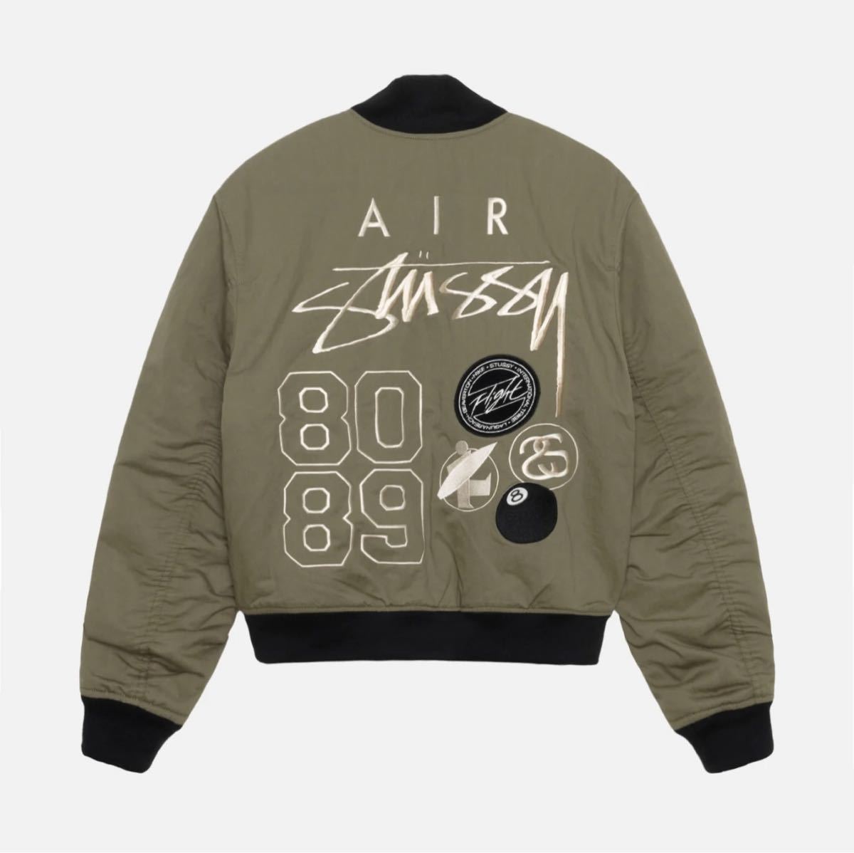 完売品 NIKE x Stussy リバーシブルジャケット オリーブ Lサイズ 完売品 NIKE x Stussy リバーシブルジャケット オリーブ Lサイズ