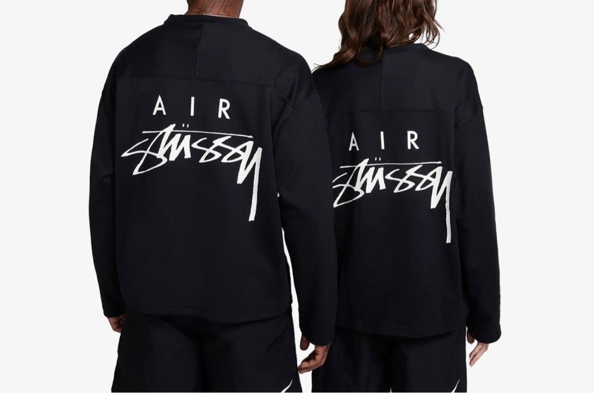 完売品 NIKE x Stussy ロングスリーブトップ ブラック Lサイズ 完売品 NIKE x Stussy ロングスリーブトップ ブラック Lサイズ