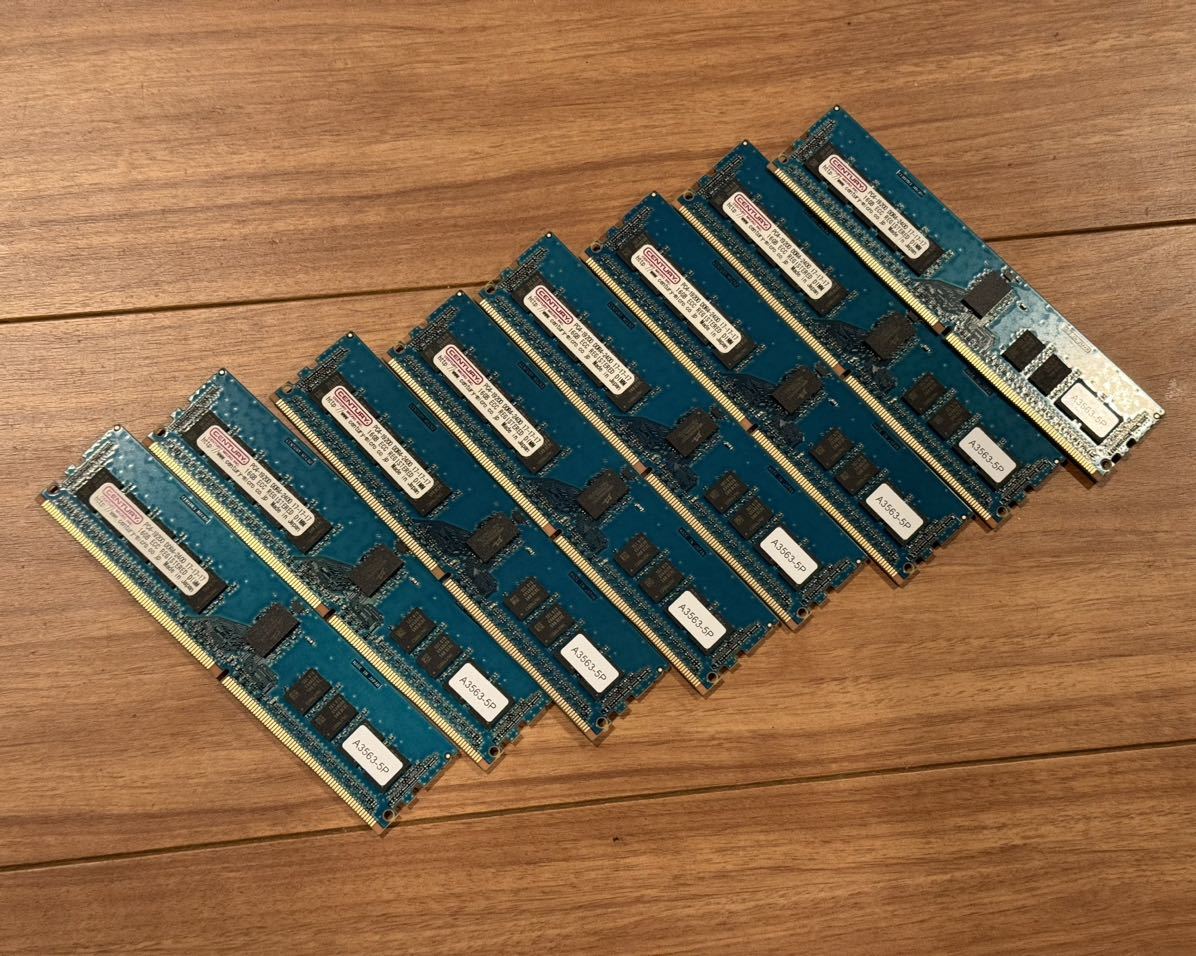 ★美品送無★日本製 Century DDR4 ECC REG 16GB*8 計128GB メモリ PC4-19200 Samusng チップ Made in Japan 高品質_画像1
