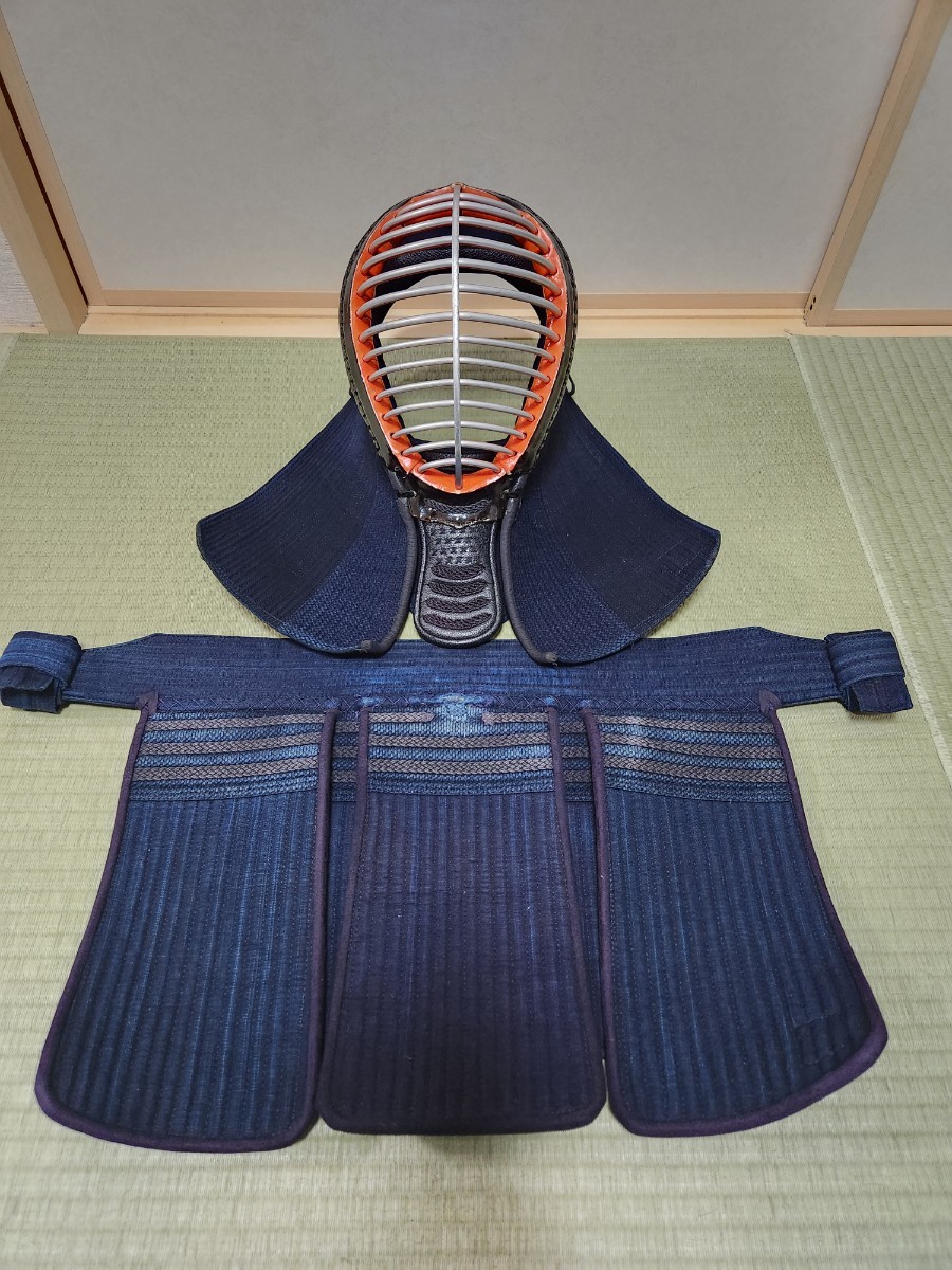 剣道　七星　面垂セット　日本製　正武堂　鐵