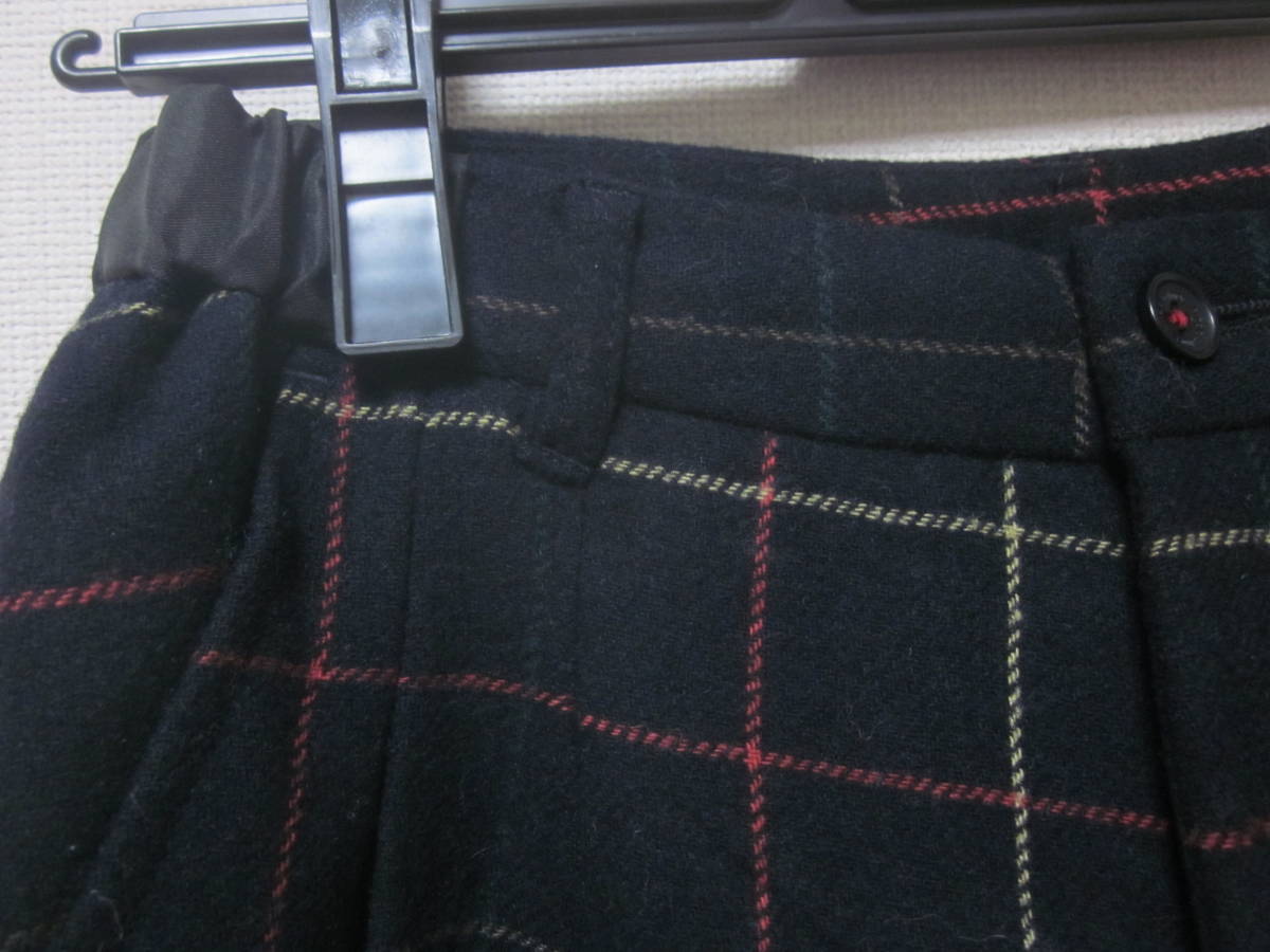 #[ Arnold Palmer ]#[ lady's wool ... pants ]#[ unused ]# size 2 M waist 64# dark blue navy # postage 230 jpy 