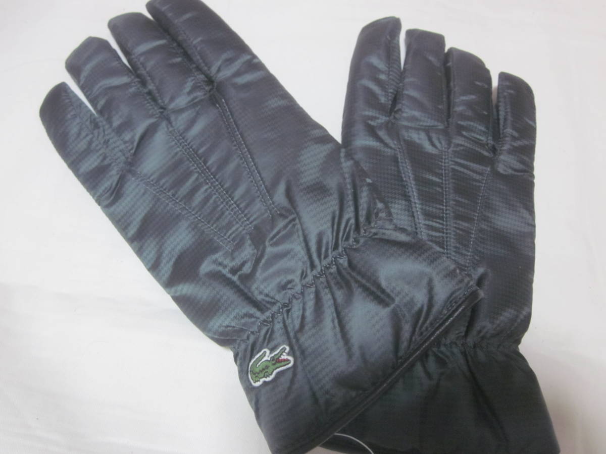 #[LACOSTE]#[ Lacoste ]#[ gloves ]#[ gray series ]#[ unused tag attaching ]#[ postage 230 jpy ]#